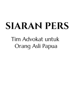 Tim Advokat untuk Orang Asli Papua