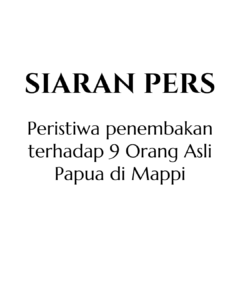 Peristiwa penembakan terhadap 9 Orang Asli Papua di Mappi